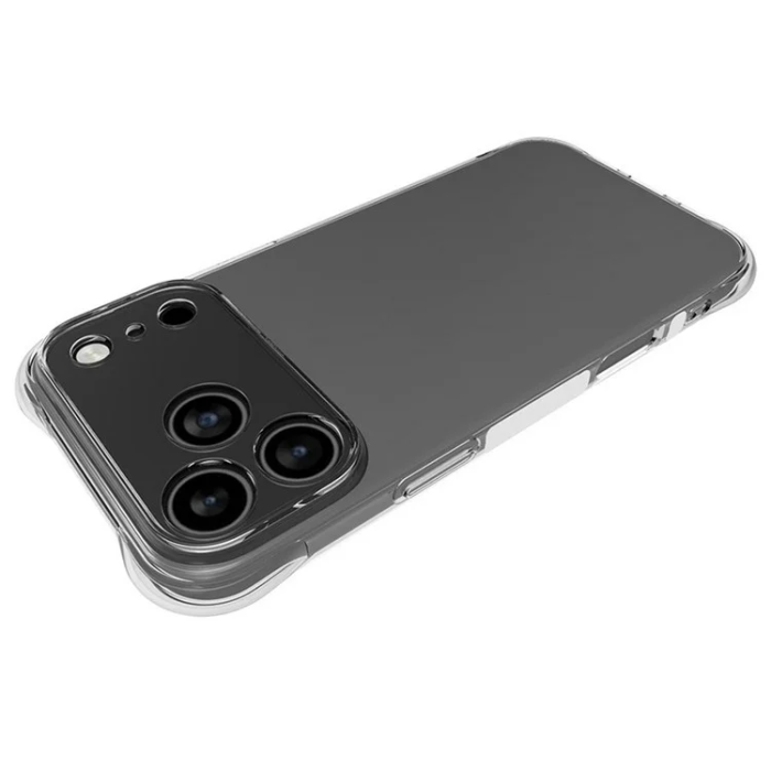 A-One Brand - iPhone 17 Pro Max Mobilskal Soft TPU Matt - Transparent