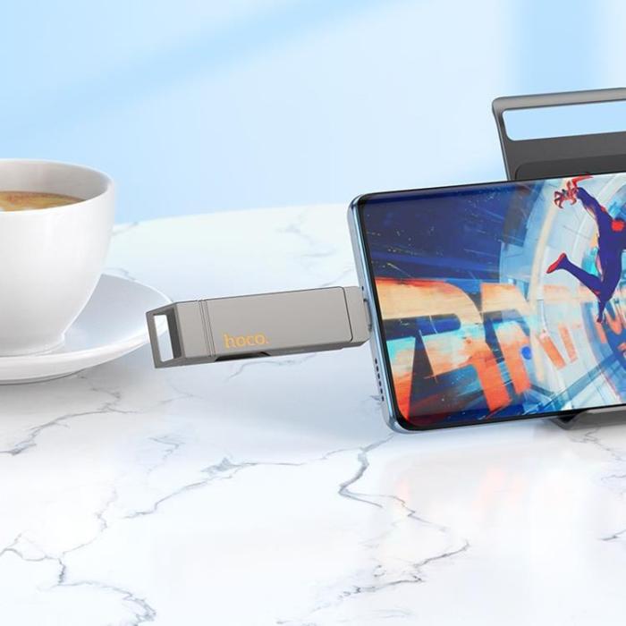 Hoco - Hoco Pendrive 64GB USB-A, USB-C UD15 USB 3.2