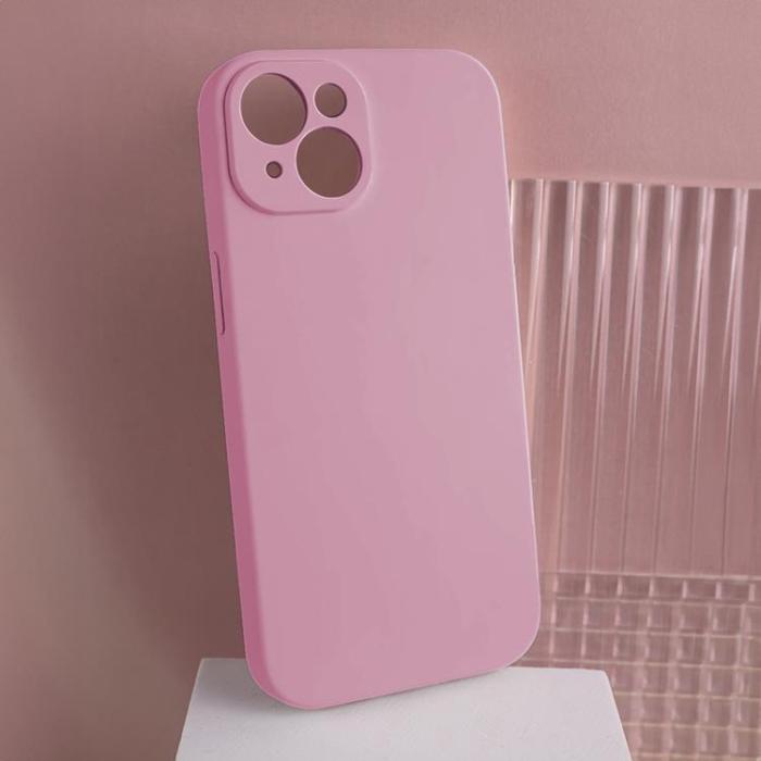 OEM - Galaxy S25 Edge Mobilskal Silikon - Rosa