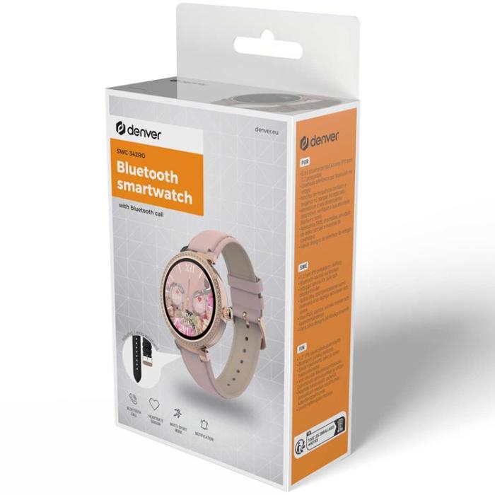 Denver - Denver SmartWatch Bluetooth - Ljusrosa