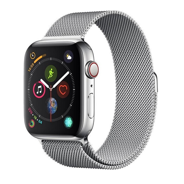 Devia Apple Watch (38/40/41mm) Armband Milanese - Silver | 5123 | AlltMobil