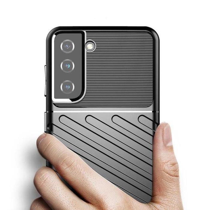 OEM - Galaxy S23 Skal Thunder Armor Silicone - Blå