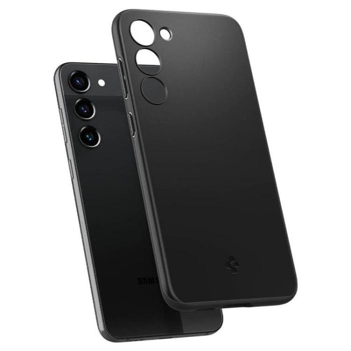 Spigen - Spigen Galaxy S23 Skal Thin Fit - Svart