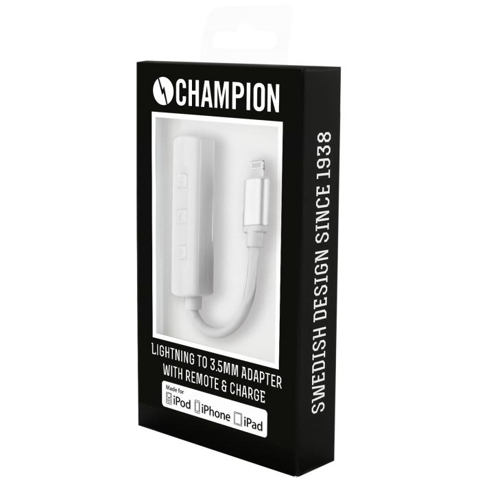 UTGATT5 - Champion Adapter Lightning-3,5mm Charge