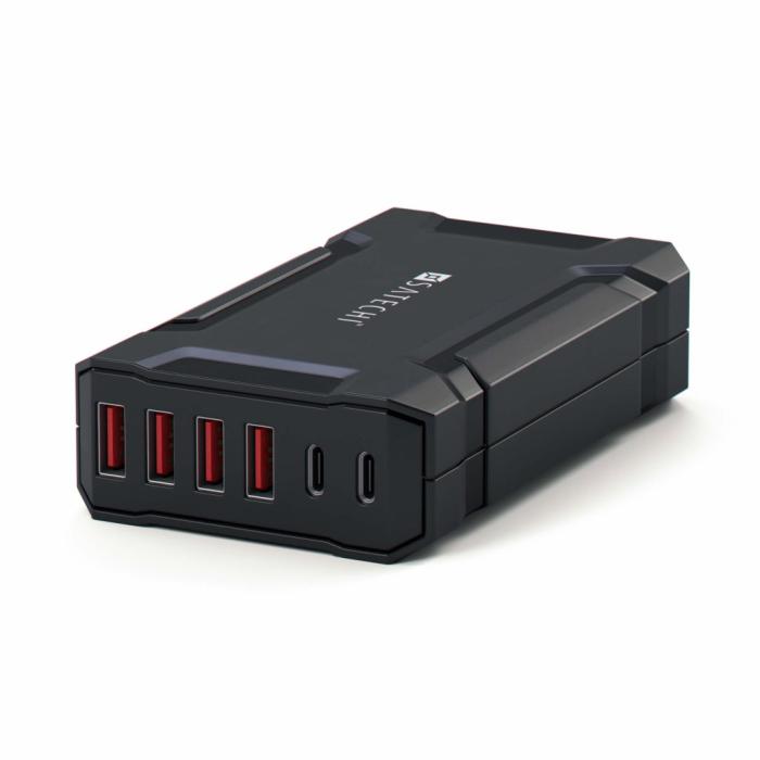 UTGATT5 - Satechi 60W 6-Port Multi-Port USB Desktop Charging Station