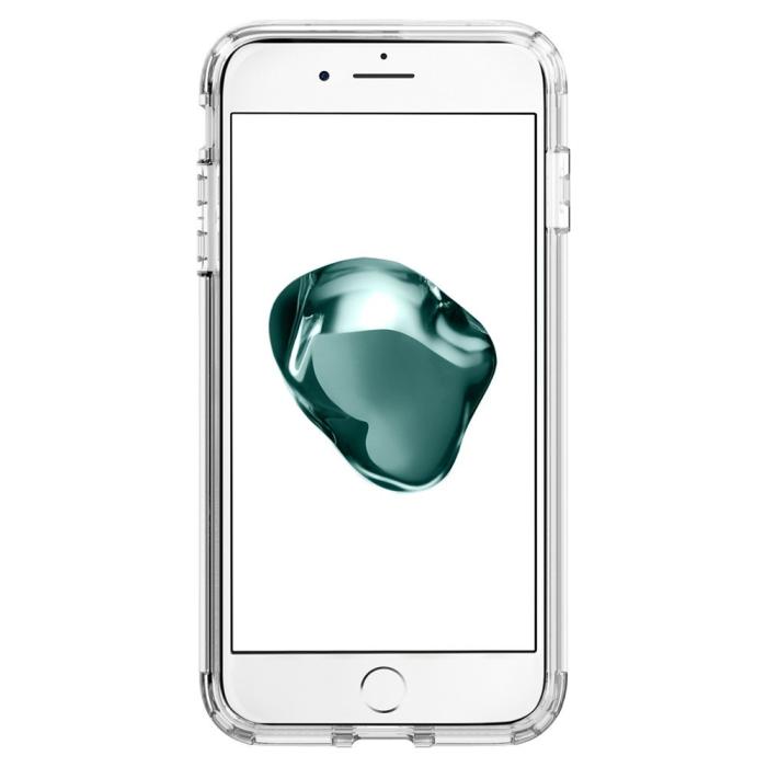 Spigen - Spigen Hybrid Armor Skal till iPhone 7 Plus - Jet White