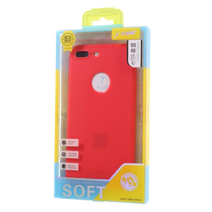 OEM - J-Case Mobilskal till iPhone 7 Plus - Röd