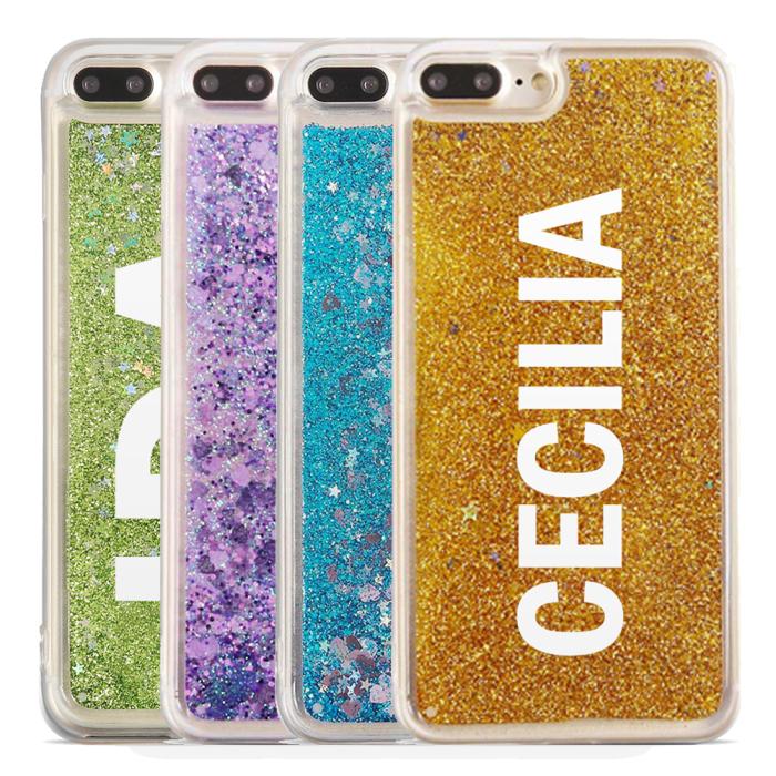 UTGATT5 - Designa själv glitter skal till Apple iPhone 8/7 Plus