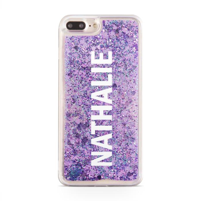 UTGATT5 - Designa själv glitter skal till Apple iPhone 8/7 Plus
