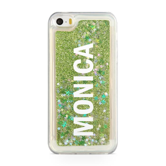 UTGATT5 - Designa själv glitter skal till Apple iPhone 5/5S/SE