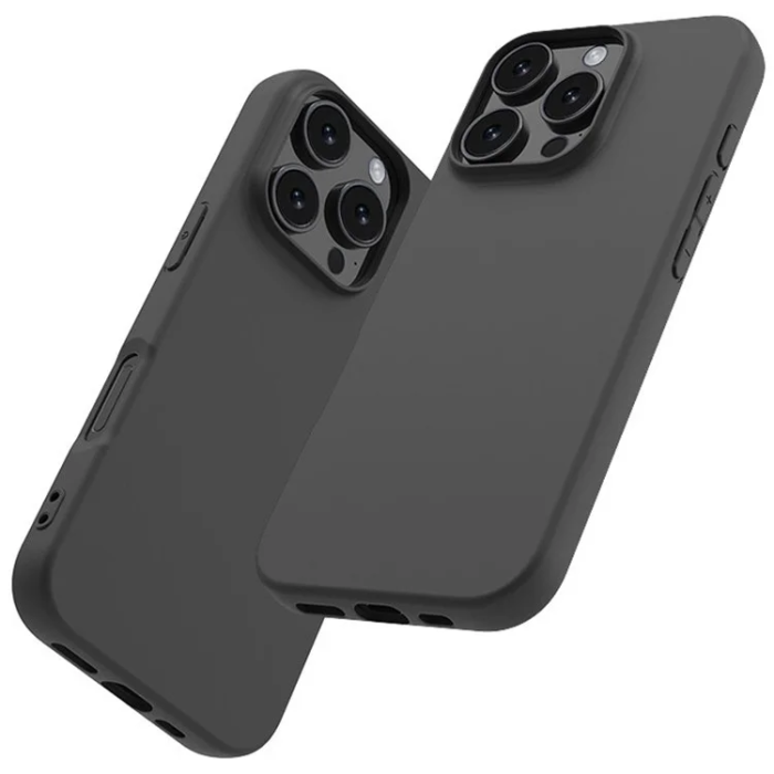 OEM - iPhone 16 Pro Max Mobilskal Matt TPU - Svart