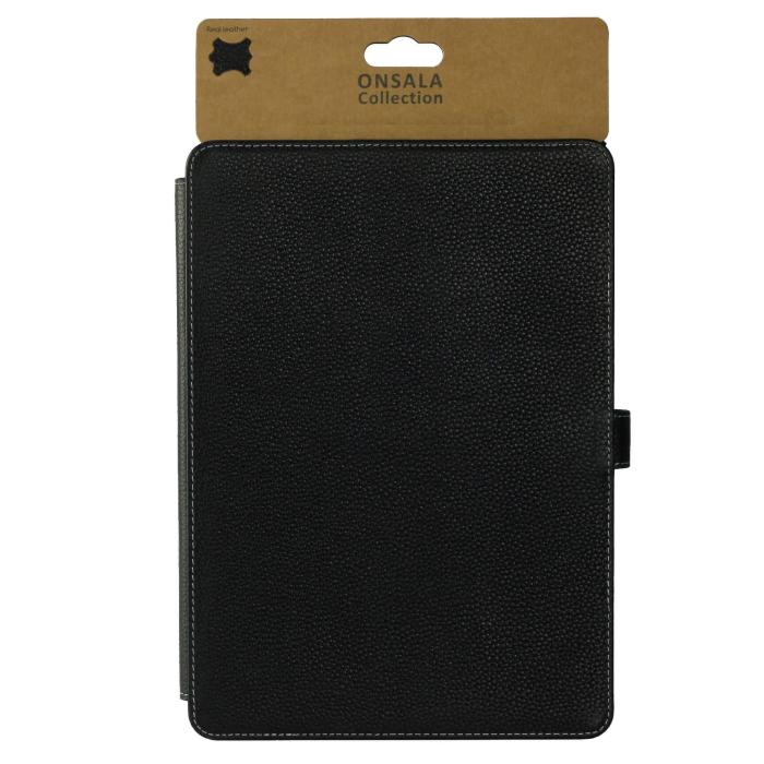 Onsala - ONSALA Tabletfodral Skinn Svart iPad 9,7