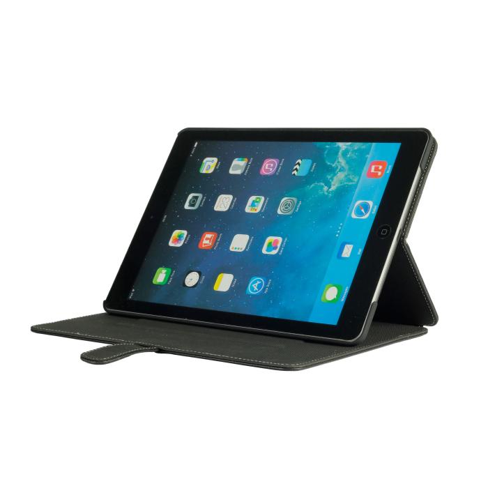 Onsala - ONSALA Tabletfodral Skinn Svart iPad Air/Air2/Pro