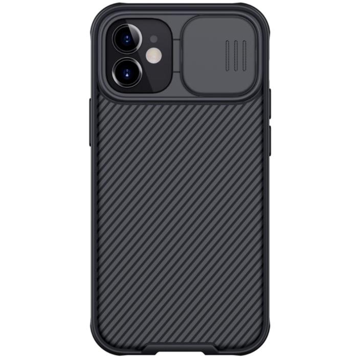 Nillkin - NILLKIN CamShield Mobilskal iPhone 12 Mini - Svart