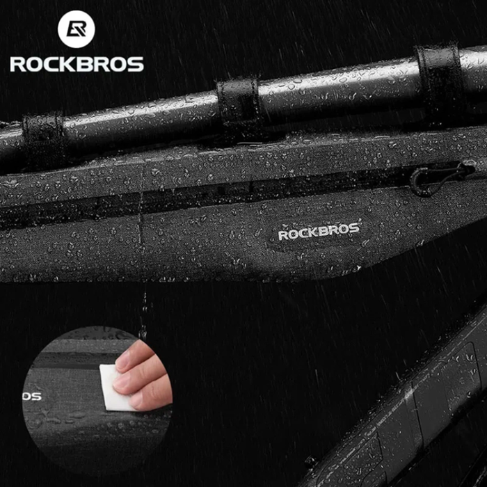 Rockbros - Rockbros AS-052 Vattentät Cykelväska För Ram - Grå