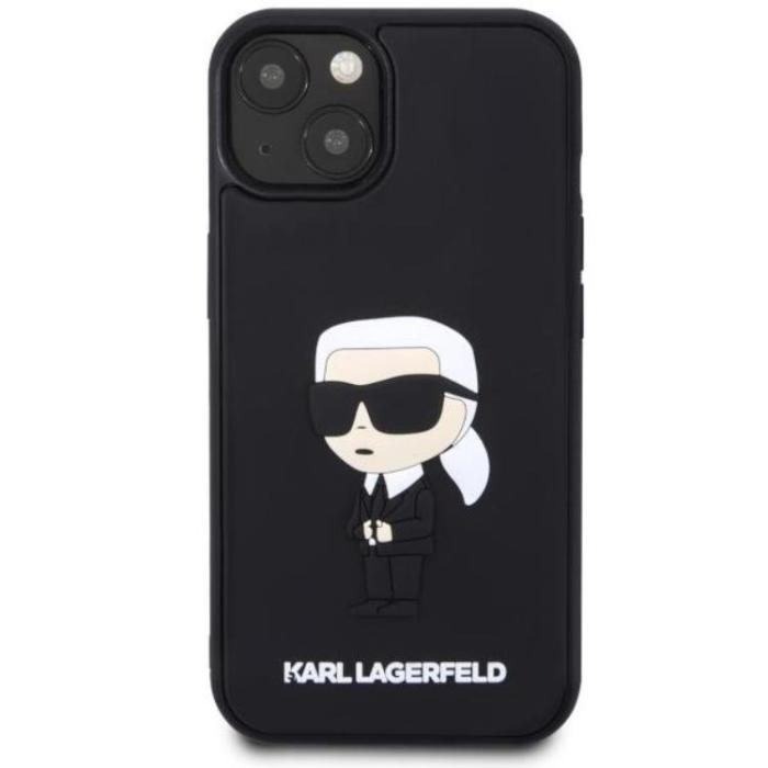 KARL LAGERFELD - Karl Lagerfeld iPhone 14 Plus Mobilskal Rubber Ikonic
