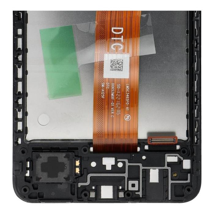 SpareParts - Galaxy A12 Skärm med LCD-display Service Pack A125F GH82-24490A