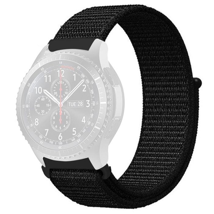 KALEBOL - Kalebol Galaxy Watch 6/6 Classic Armband Nylon Loop - Svart