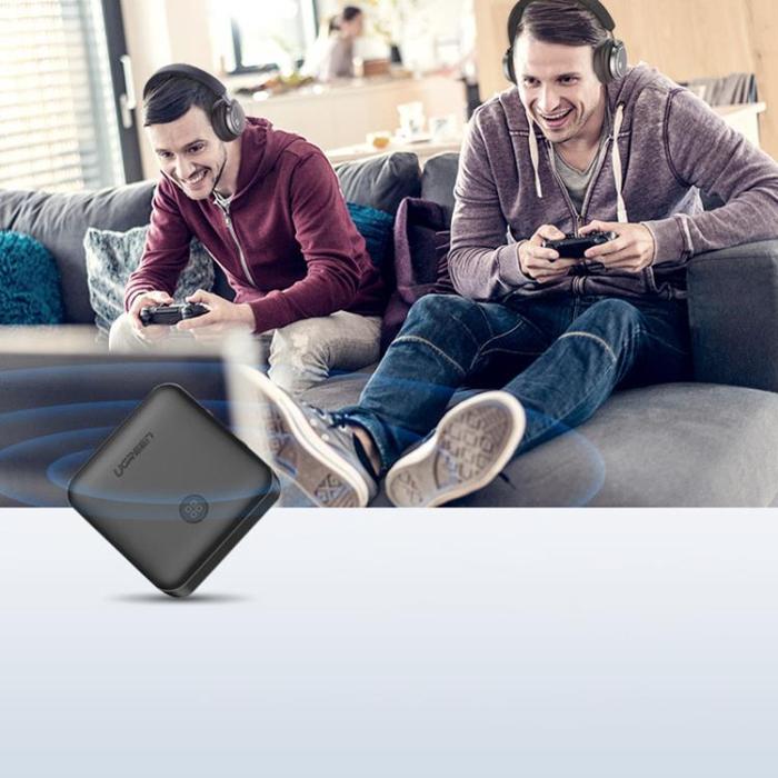 Ugreen - Ugreen 2in1 Bluetooth 5.0 Sändare/Mottagare För Music - Svart