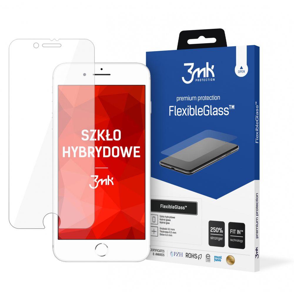 3MK iPhone 7/8/SE (2020/2022) Hybrid Okrossbart Glas FlexibleGlass | 5468 | AlltMobil