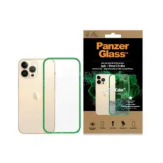 PanzerGlass - PanzerGlass iPhone 13 Pro Max Mobilskal Military grade - Lime