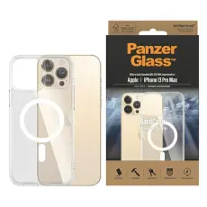 PanzerGlass - PanzerGlass iPhone 13 Pro Max Mobilskal MagSafe Military - Transparent