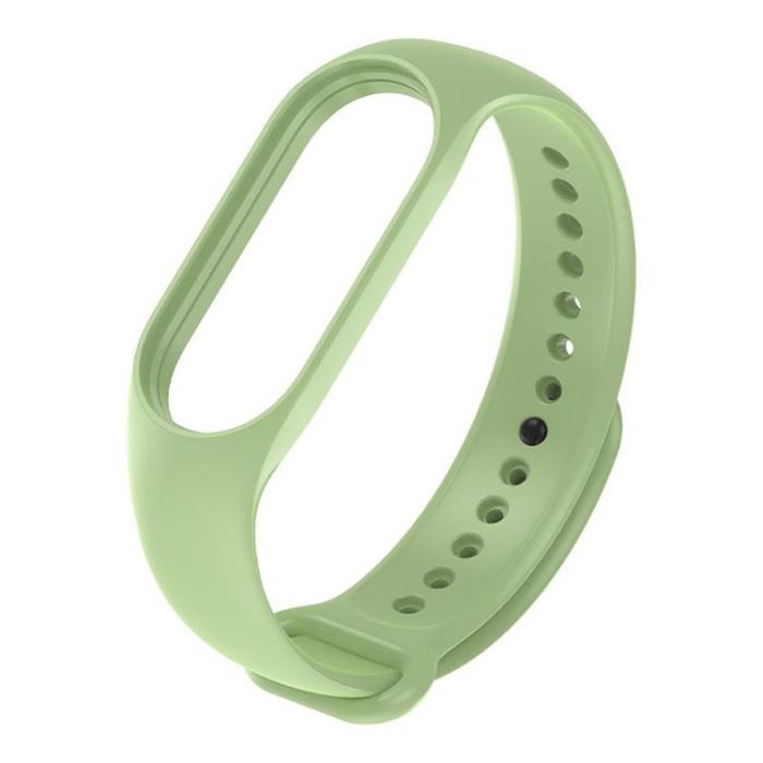 UTGATT1 - Silicone Ersättningsarmband till Xiaomi Smart Band 7 - Grön