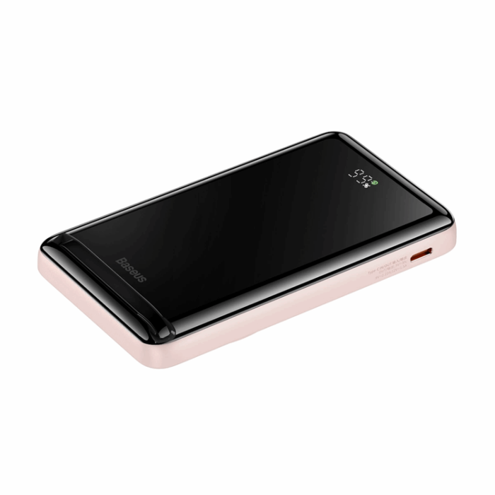 BASEUS - Baseus Trådlös Magsafe Powerbank 10000mAh 20W Magnetic Bracket