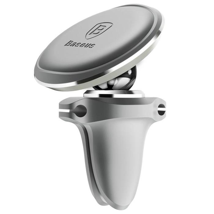 BASEUS - Baseus Magnetisk Bilhållare För Ventilationsgaller - Silver