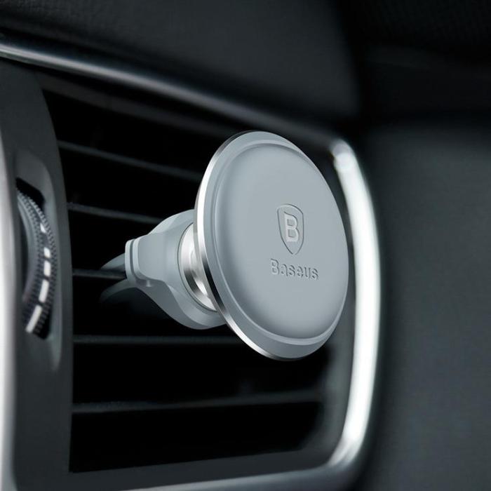BASEUS - Baseus Magnetisk Bilhållare För Ventilationsgaller - Silver