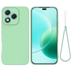 A-One Brand - Honor 400 Lite 5G Mobilskal Flytande Silikon - Grön