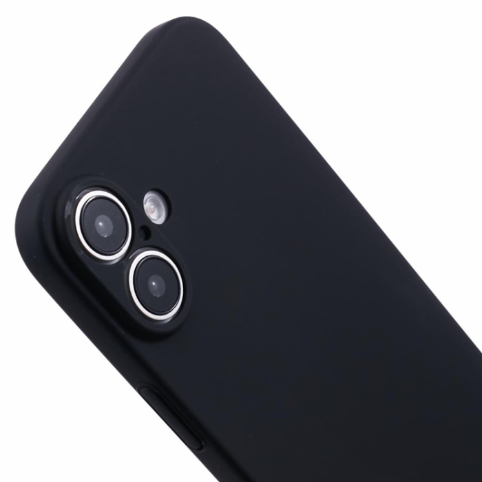 A-One Brand - iPhone 16 Plus Mobilskal Skin-Touch Rubberized PC - Svart