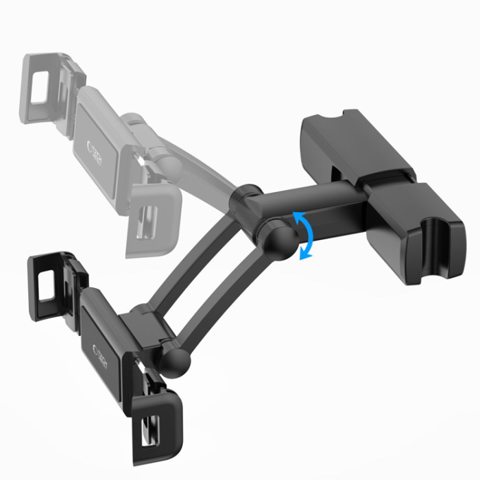 Tech-Protect - Tech Protect Töjbar Nackstöd Bilfäste V2 - Svart
