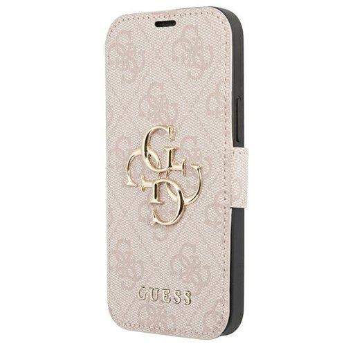 Guess Big Metall Logo Fodral iPhone 13 Pro / 13 - Rosa