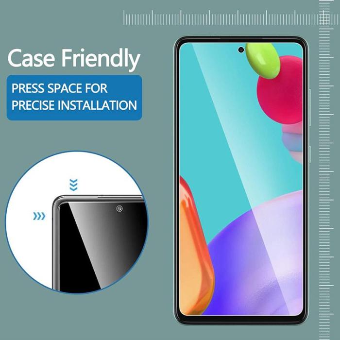 OEM - Galaxy A52 5G [4-PACK] 2 X Kameralinsskydd i Härdat Glas + 2 X Härdat glas