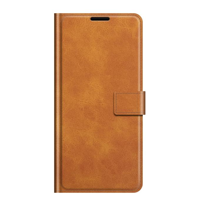 OEM - Folio Flip Läder Plånboksfodral Google Pixel 6 - Brun