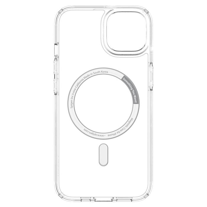 Spigen - Spigen Ultra Hybrid Magsafe Mobilskal iPhone 13 - Vit