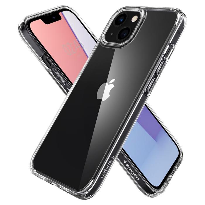 Spigen - Spigen Ultra Hybrid Mobilskal iPhone 13 - Crystal Clear