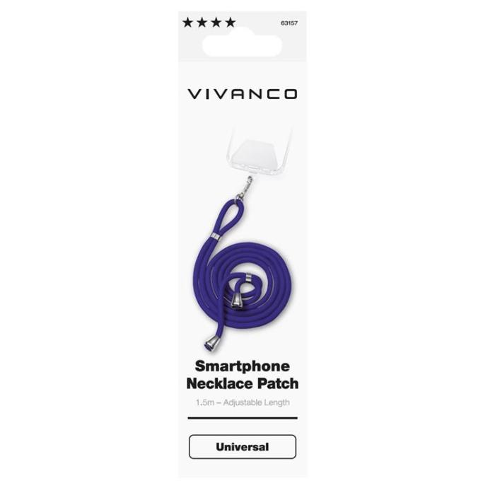 UTGATT1 - Vivanco Universell Smartphone Nackband - Blå