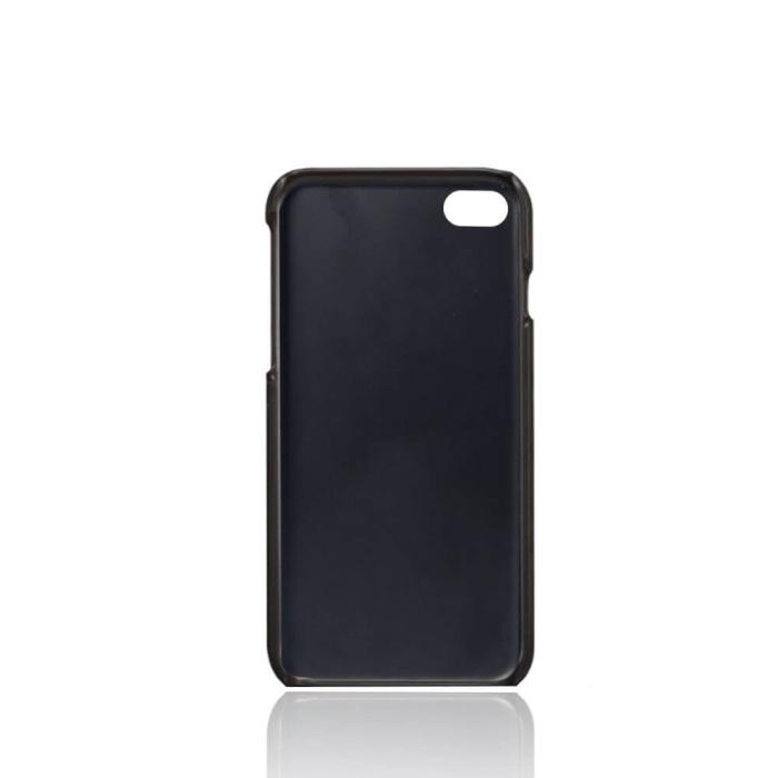 OEM - Retro Mobilskal med Kortplatser iPhone 7/8/SE 2020 - Svart