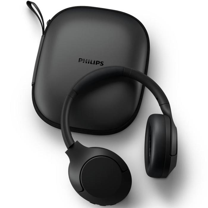 Philips - PHILIPS TAH8506BK Trådlösa Hörlurar, Brusreducering Pro, Elegant stil. - Svart