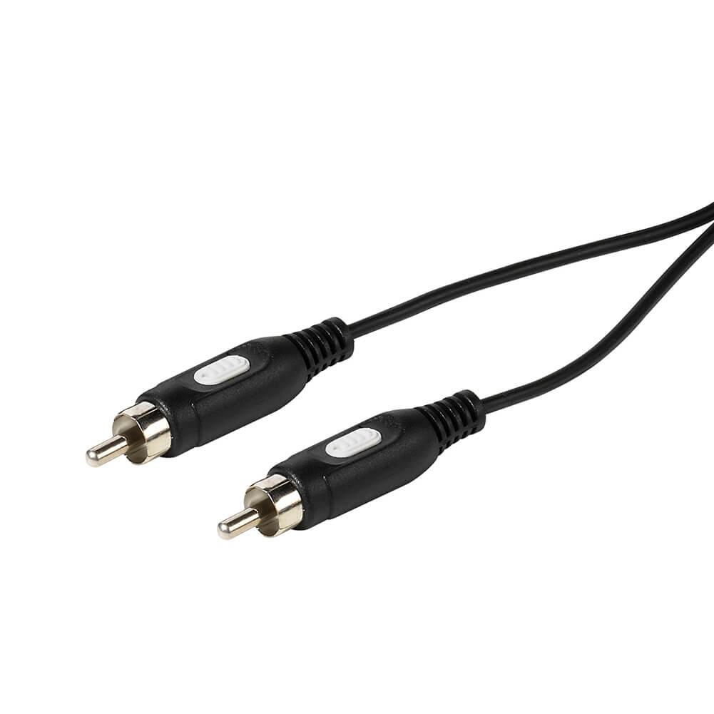 Vivanco Audiokabel, 1xRCA Hane 2.5m Svart | 3541 | AlltMobil