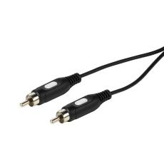 Vivanco - Vivanco Audiokabel, 1xRCA Hane 2.5m Svart