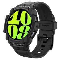 KALEBOL - Kalebol Galaxy Watch 7 (40/44mm) Armband Silikon - Svart/Orange
