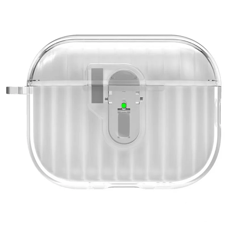 AirPods Pro 3 Mobilskal Shell Texture - Transparent (Transparent) | 505771 | AlltMobil
