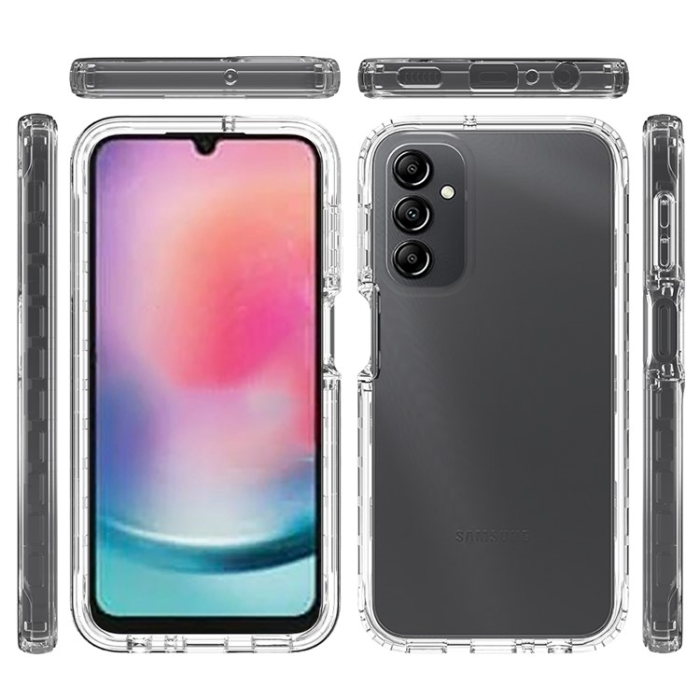 OEM - Galaxy A24 4G Mobilskal 3in1 Gradient - Transparent