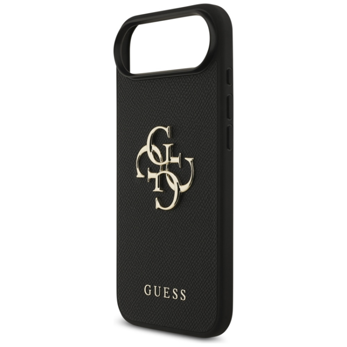 Guess - Guess iPhone 17 Air Mobilskal Grained Classic Logo - Svart