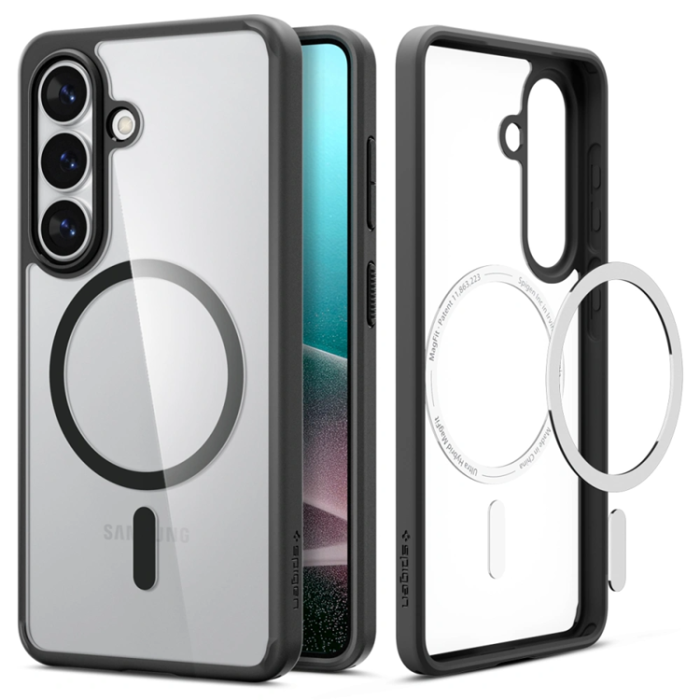 Spigen - Spigen Mobilskal För Galaxy S26 Plus MagSafe Ultra Hybrid - Matt Svart