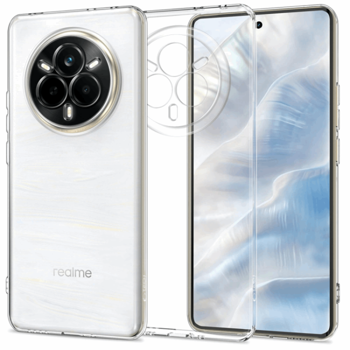 Tech-Protect - Tech-Protect Xiaomi Redmi Note 14 Pro 5G Mobilskal Flexair - Clear