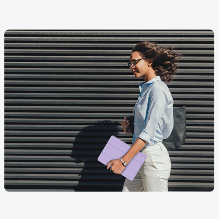 Tech-Protect - Tech-Protect Galaxy Tab A9 Plus Fodral Smart - Lila